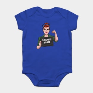 November Woman Baby Bodysuit